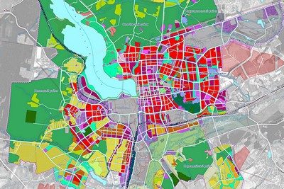 Генеральный план города Ижевска